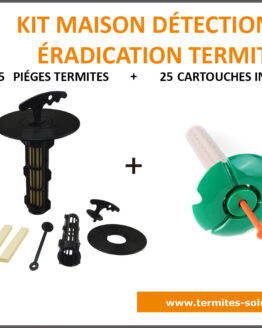 Kit maison détection éradication termites x25